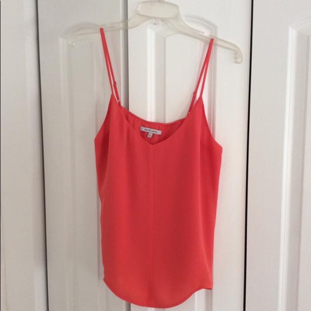 Salmon colored top